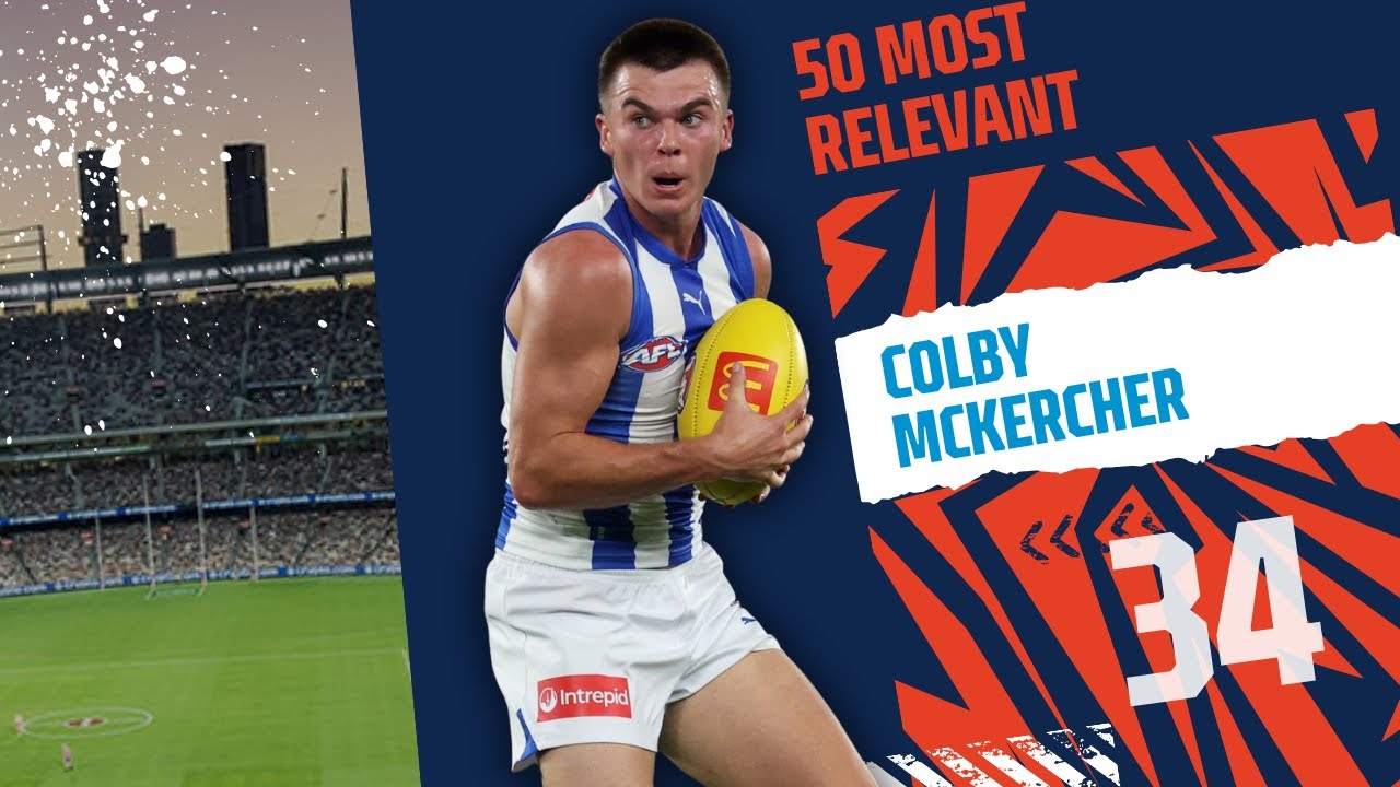 Сохранит ли Колби МакКерчер свою позицию полузащитника в команде «Норт Мельбурн»?