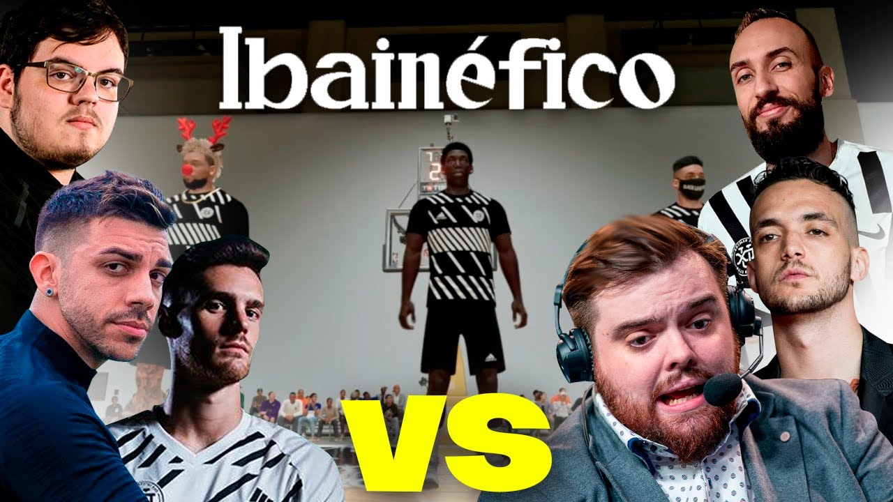 IBAI, C.TANGANA Y RAFATGR VS DJMARIIO, KOLDERIU Y AVEMARIO | NBA 2K21