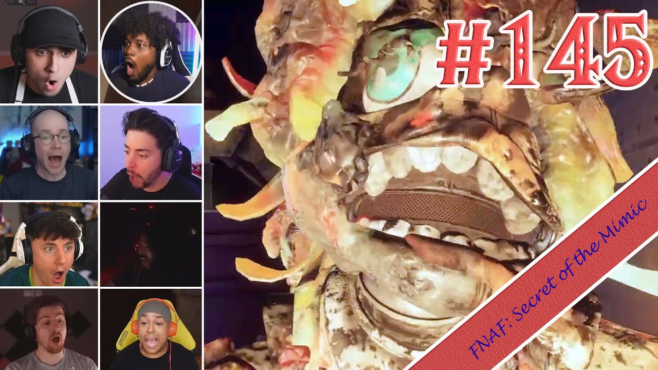 Gamers React to Molten Possessed Nurse Dollie in Five Nights at Freddy's: Secret of the Mimic [