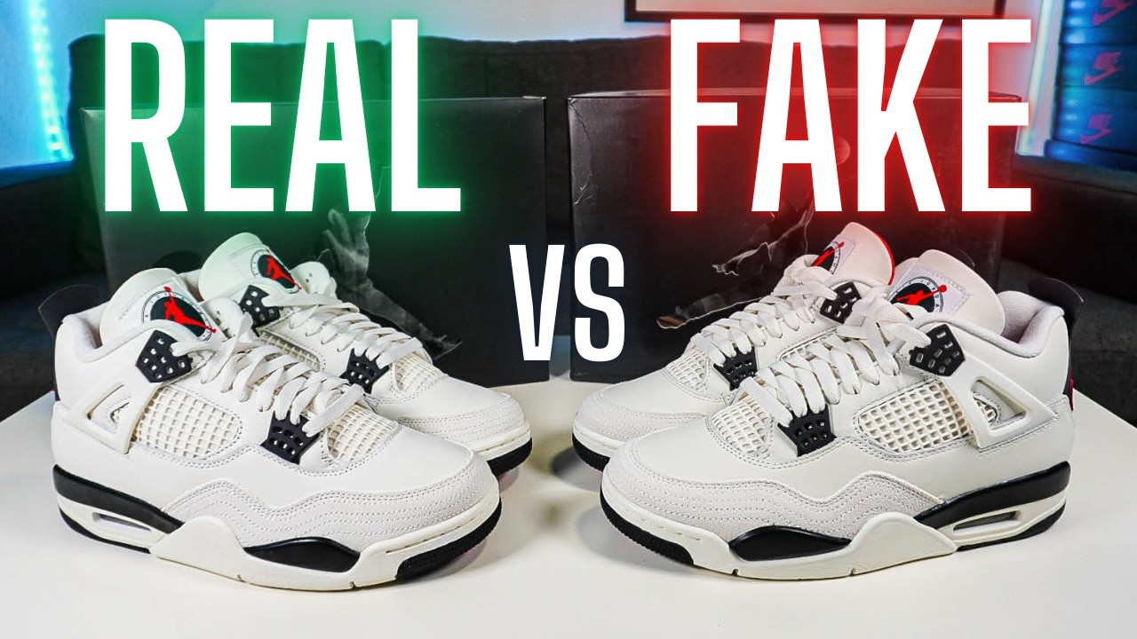 ⚠️REAL vs FAKE (REPLICA,UA) JORDAN 4 FLIGHT CLUB⚠️ APRENDE A DISTINGUIRLAS