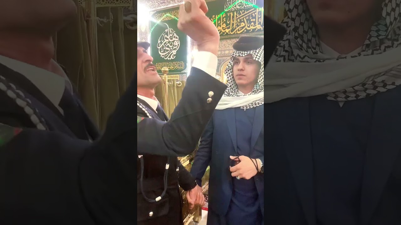 #ابو_غزاي_الكرغولي مع المقدم جلال الكرغولي في كربلاء