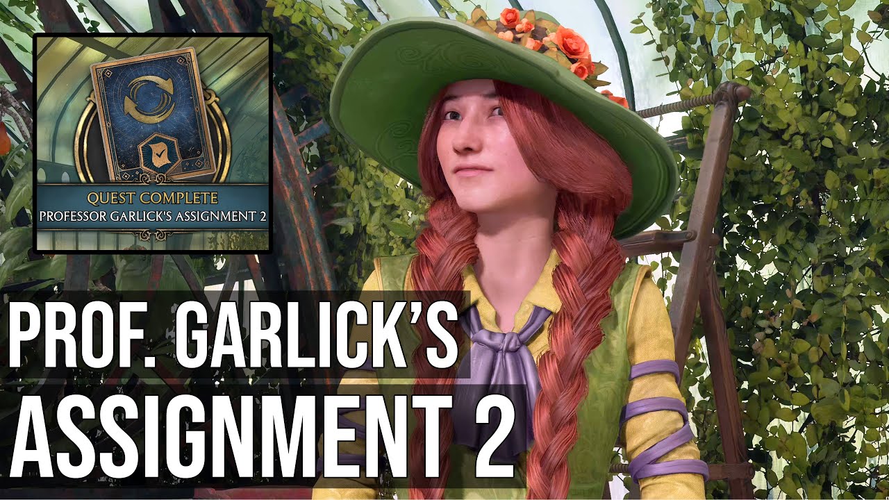 Hogwarts Legacy - Professor Garlick's Assignment 2 (How To Learn The Flipendo Spell)