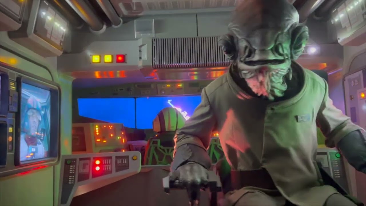 Jeffrey Baek's Vlog: Star Wars: Rise of the Resistance (Night Time 2025) Part 2 in Disneyland 4K