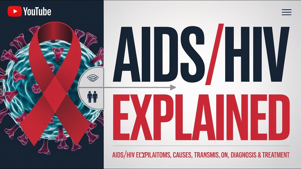 AIDS/HIV Explained: Symptoms, Causes, Transmission, Diagnosis & Treatment