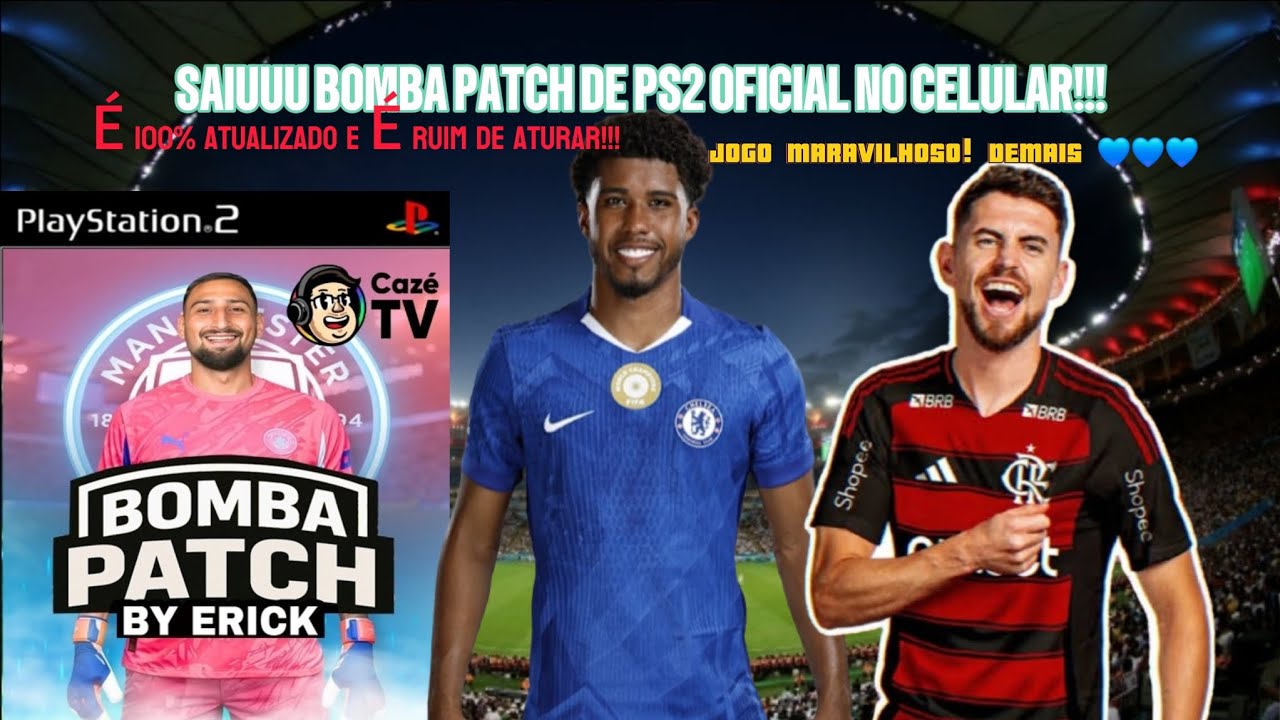 SAIUUUUUUU BOMBA PATCH DE PS2 NO CELULAR ORIGINAL COMO INSTALAR E JOGAR!!! EST&Aacute; ATUALIZADO DEMAIS!!