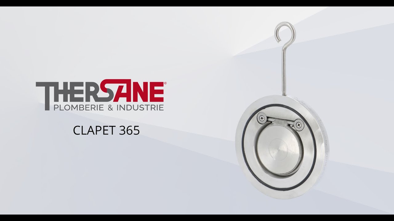 CLAPET 365   système simple battant THERSANE