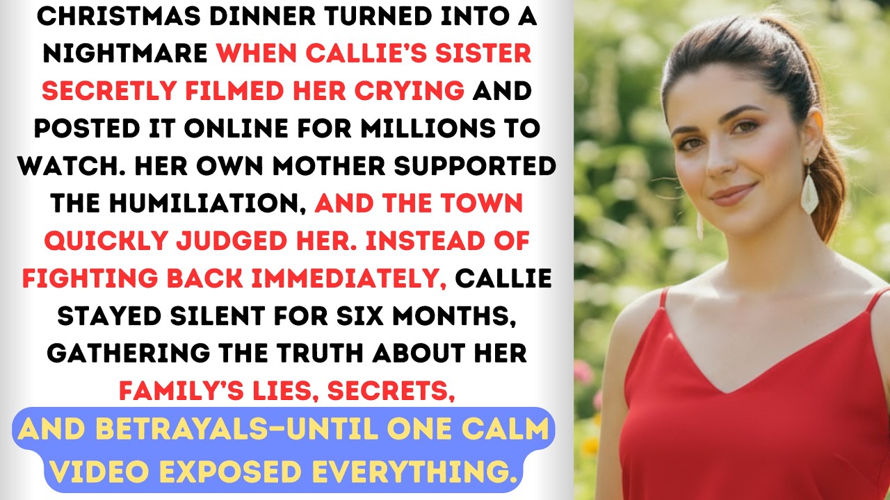 My Sister Filmed Me Crying At Christmas Dinner And Posted It For Two Million People While...