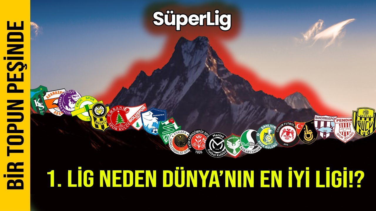 DÜNYANIN EN İYİ LİGİ ! - TFF 1. Lig