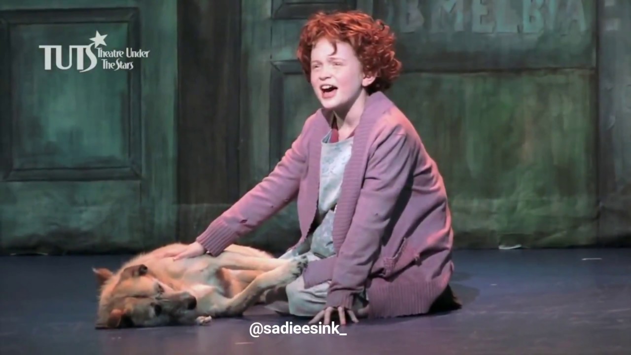 Sadie on Annie- Musical