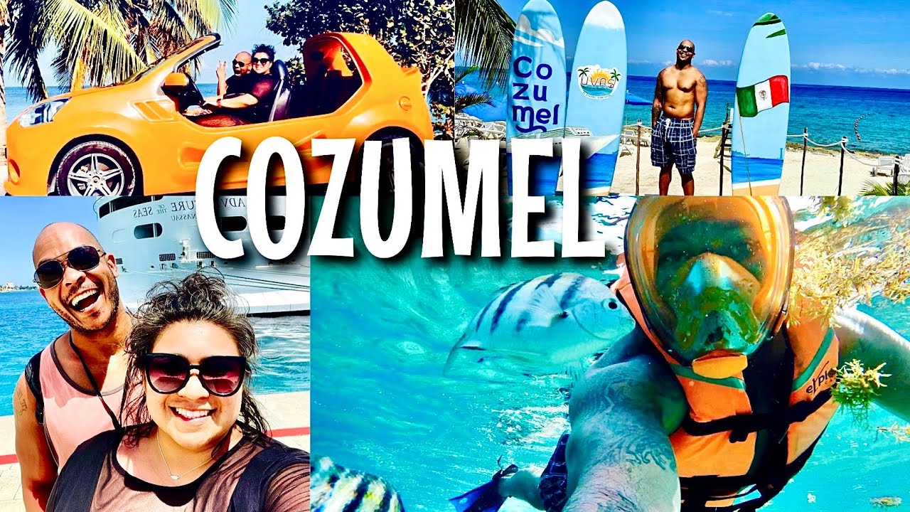 The BEST Cozumel Excursions! Dune Buggy And Snorkeling Tour Around The Island