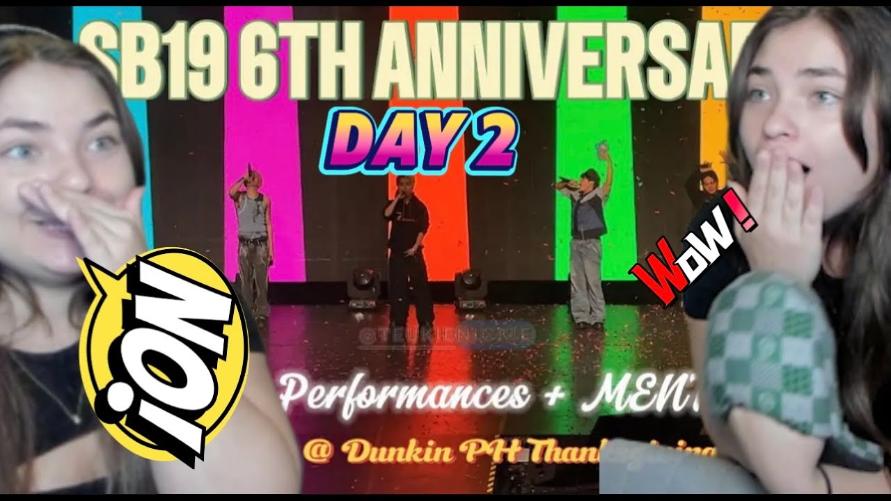 SB19 -6TH ANNIVERSARY DUNKIN PH THANKSGIVING D2|LIVE PERFORMANCES|REACTION