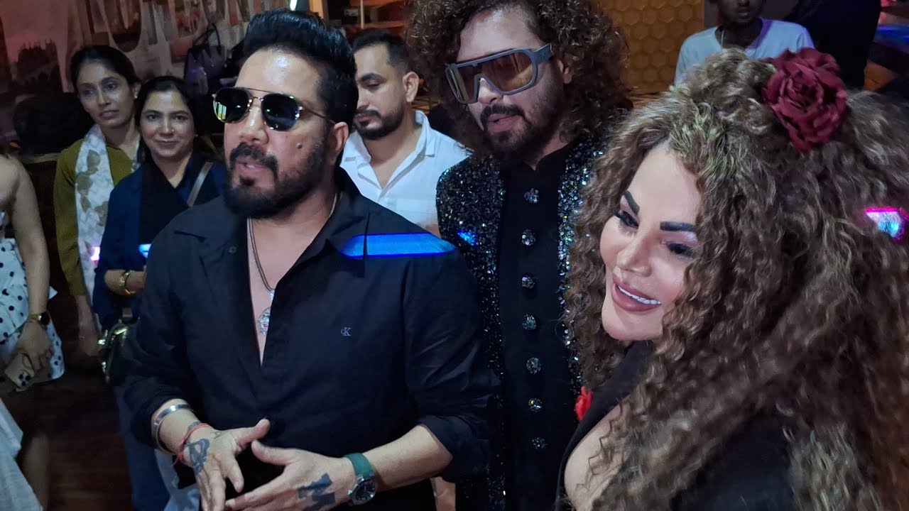 Rakhi Sawant with Mika Singh Funny Moments 