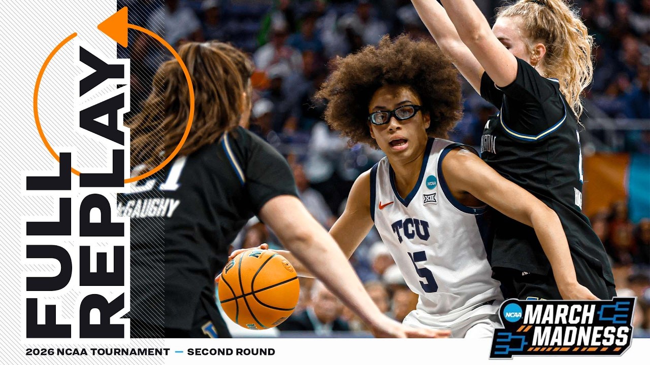 TCU vs. Washington: 2026 NCAA women's second round | FULL REPLAY