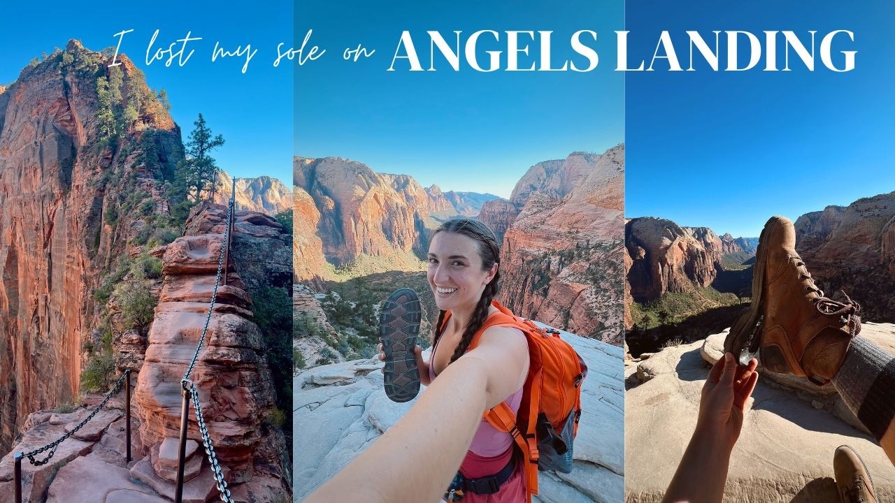 I Lost My Sole on Angels Landing...