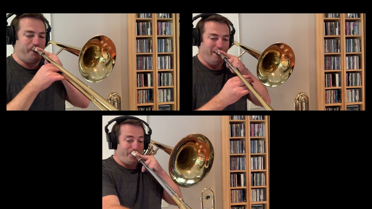 Advanced Jazz Trio #1 for Trombones