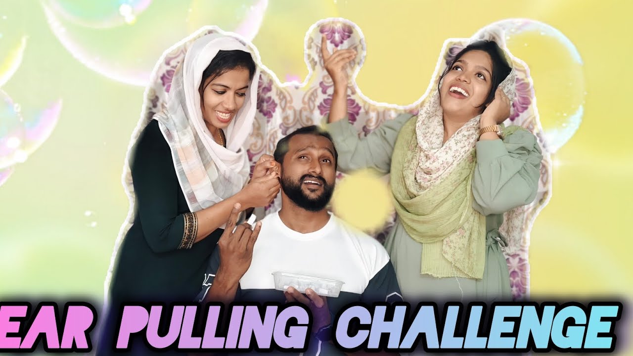 Ear pulling challenge👂 PART 3😁😭😭