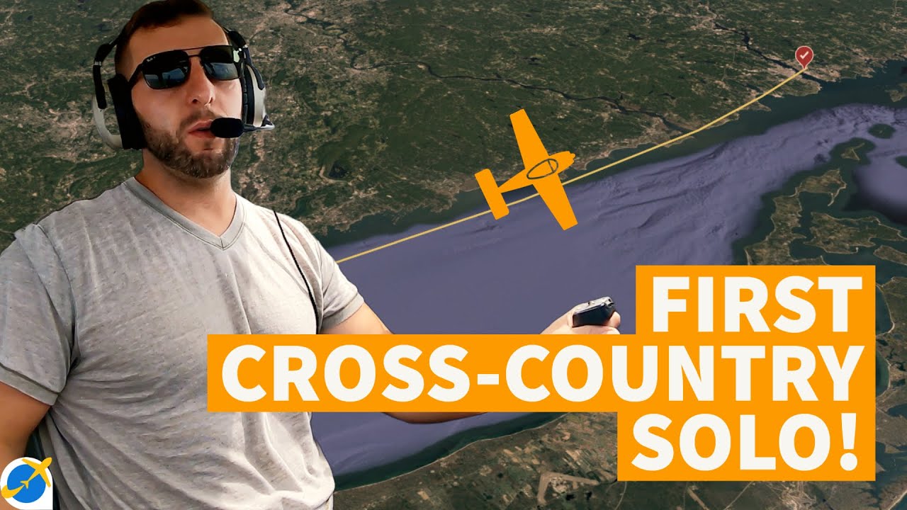 First Cross Country Solo Flight in the Piper Warrior | Up In the Air