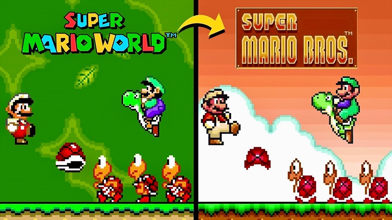 What if Super Mario World was SMB1 All-Stars Style?!