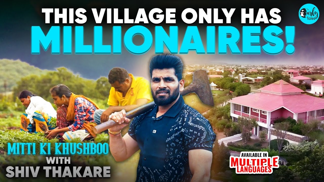 Shiv Thakare Explores the Village of Millionaires | Hiware Bazaar| Mitti Ki Khushboo Ep1|Curly Tales