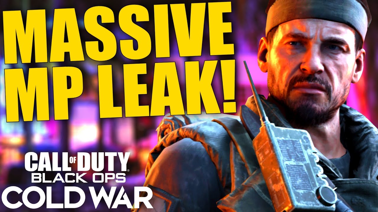 BLACK OPS COLD WAR MULTIPLAYER WAS LEAKED! (Here's What We Saw..)