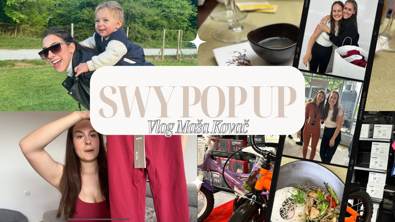 SWY BRAND POP UP - NAKUPOVANJE - TERME - VIKEND VLOG│MAŠA KOVAČ