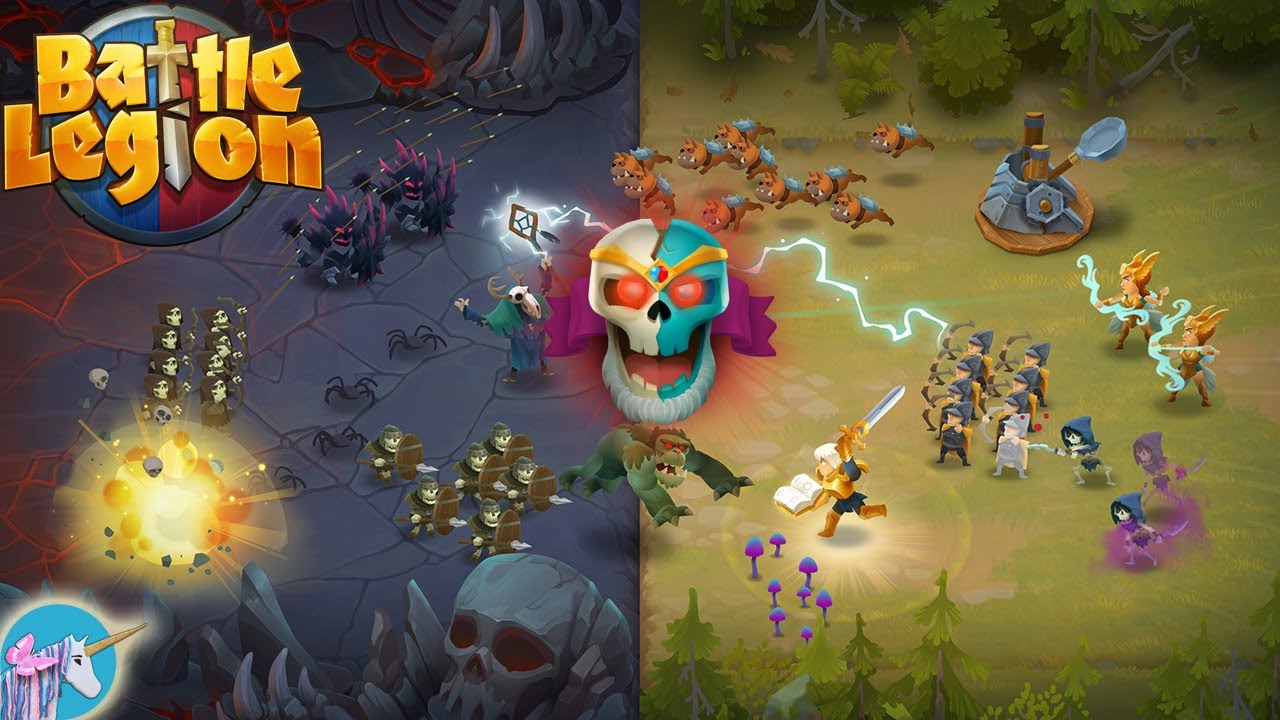 Battle Legion Mass Battler gameplay