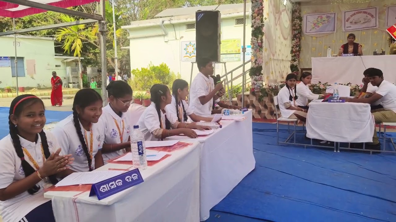  Mock Parliament School Level PM SHRI BRUNDABAN GOVT HIGH SCHOOL HINJILICUT
