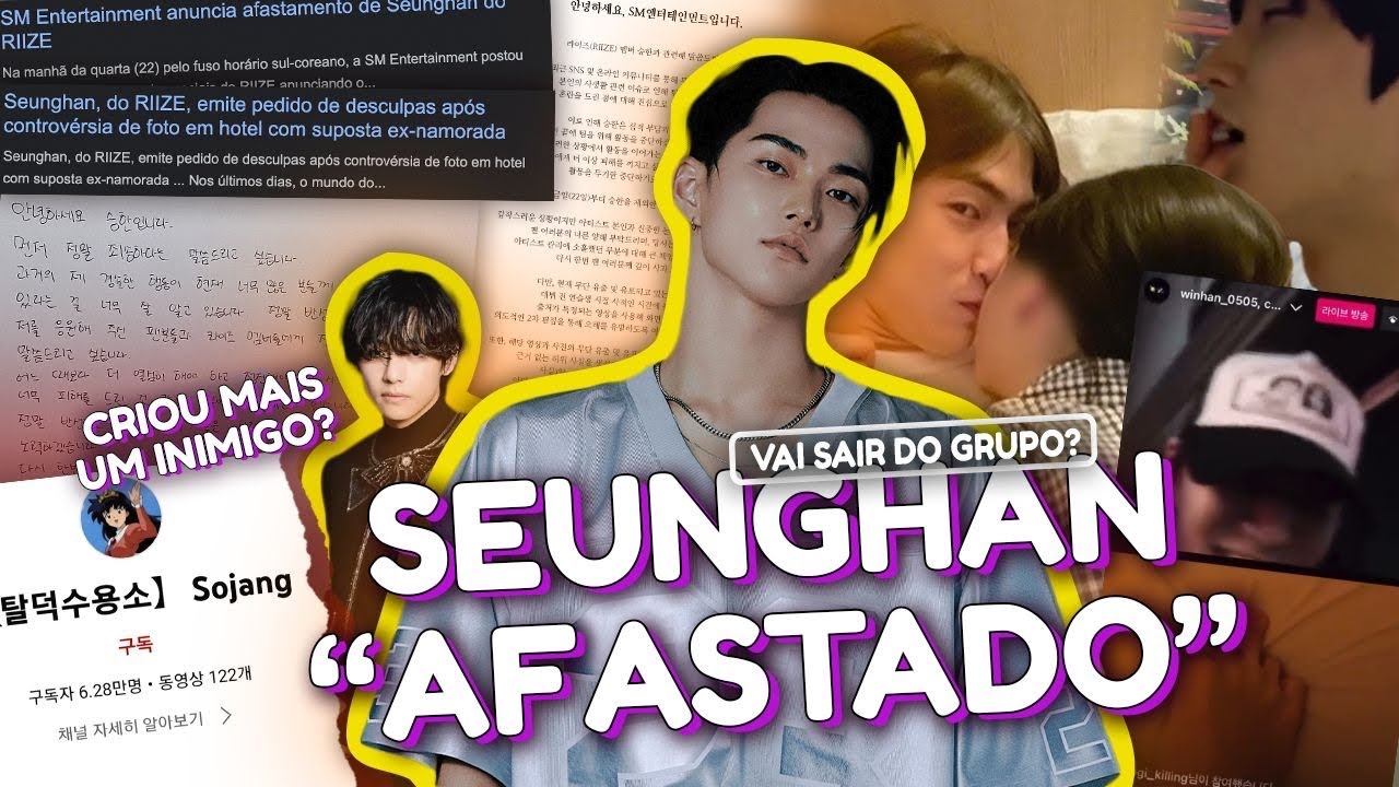 POR QUE QUEREM DESTRUIR O SEUNGHAN DO RIIZE? *quem está por trás de tudo?*