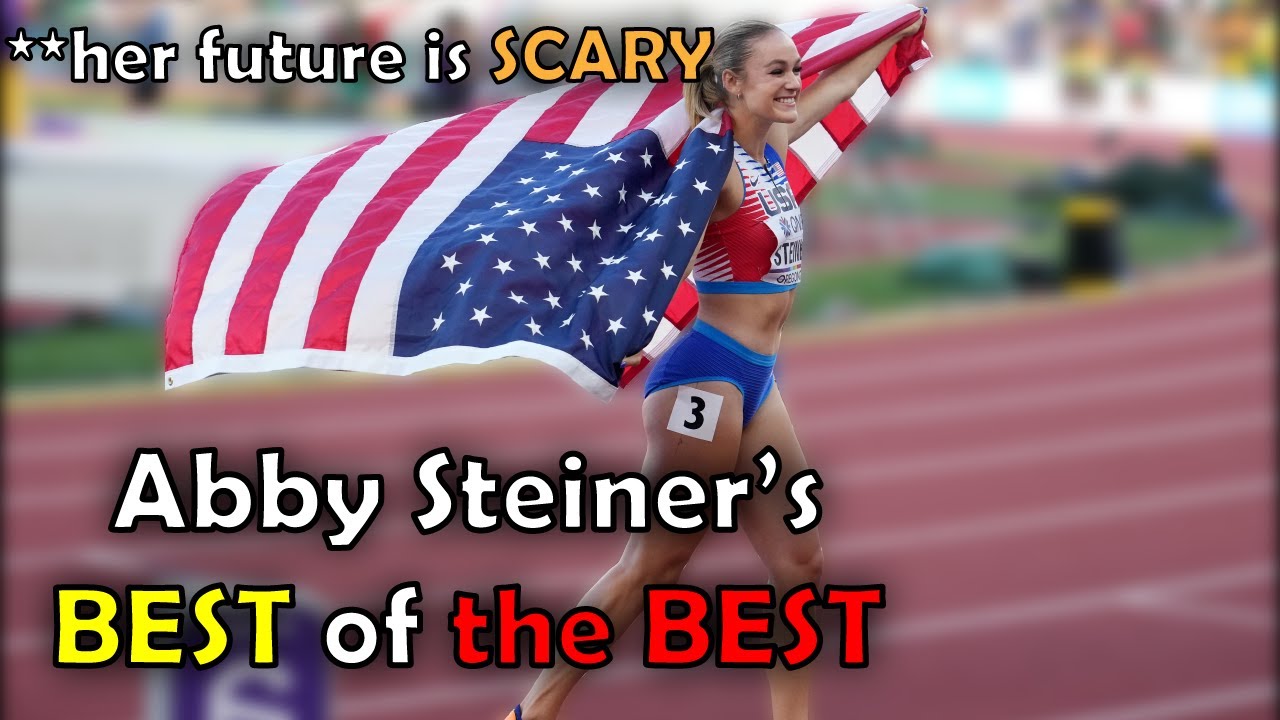 Top 8 Abby Steiner Sprint Finishes | Evolution of Abby Steiner's Running