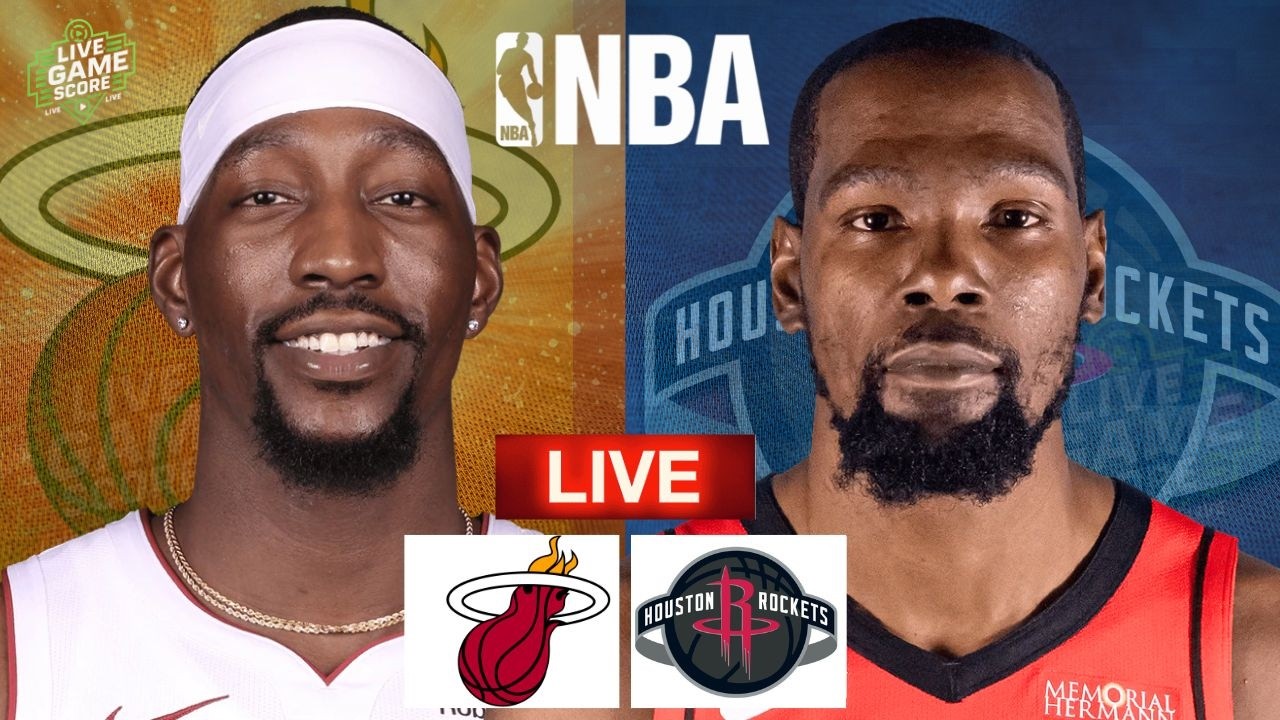 🔴 LIVE: HOUSTON ROCKETS vs MIAMI HEAT | NBA | PLAY BY PLAY | LIVE SCOREBOARD