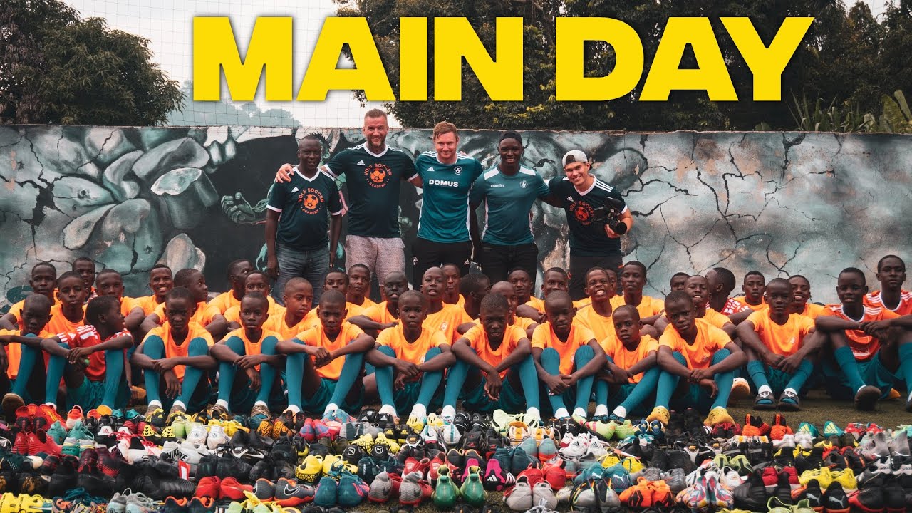 500 Soccer Shoes for Kids in Africa | UGANDA #4