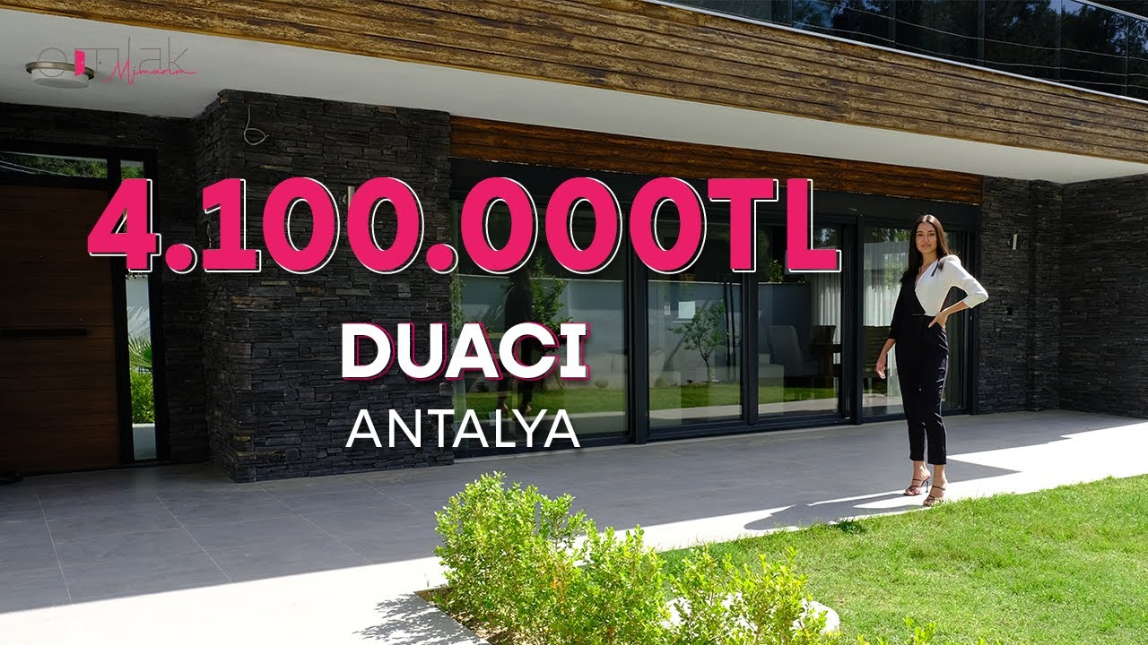 SALE | ANTALYA | FULL OF OXYGEN AND NATURE! | 5+1 VILLA