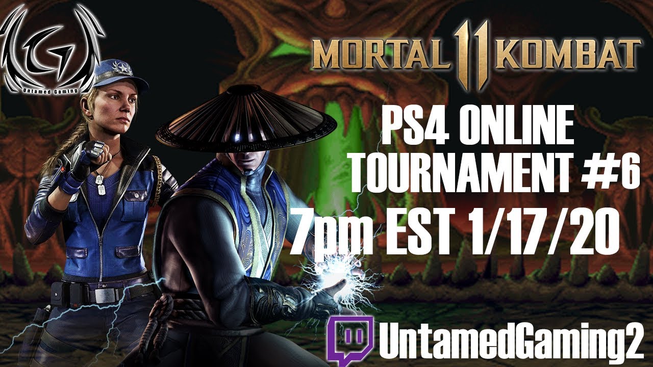 MK11 Season 1 PS4 Online Tournament #6 1/17/20