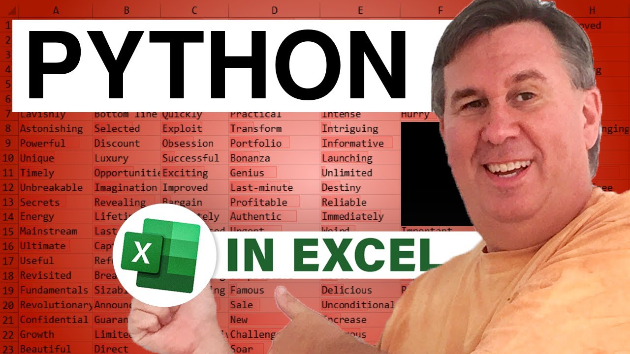 Excel. Узнайте, как использовать Python в Excel. Руководство для начинающих — 2614