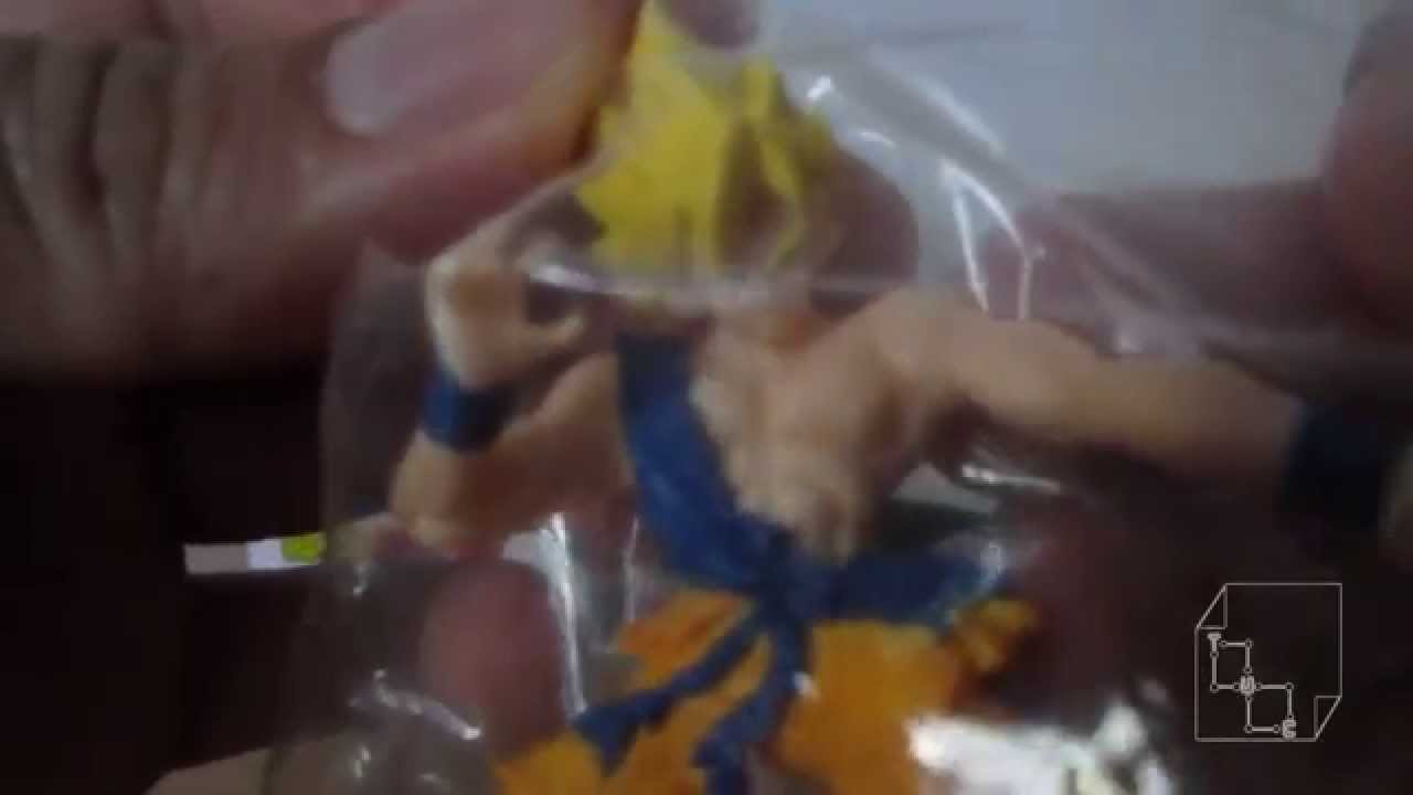 DragonBall Z Goku SSJ (Super Saiyan Jin) Magnetic Model Figure Ban Dai 2006  Dragon Z Japan