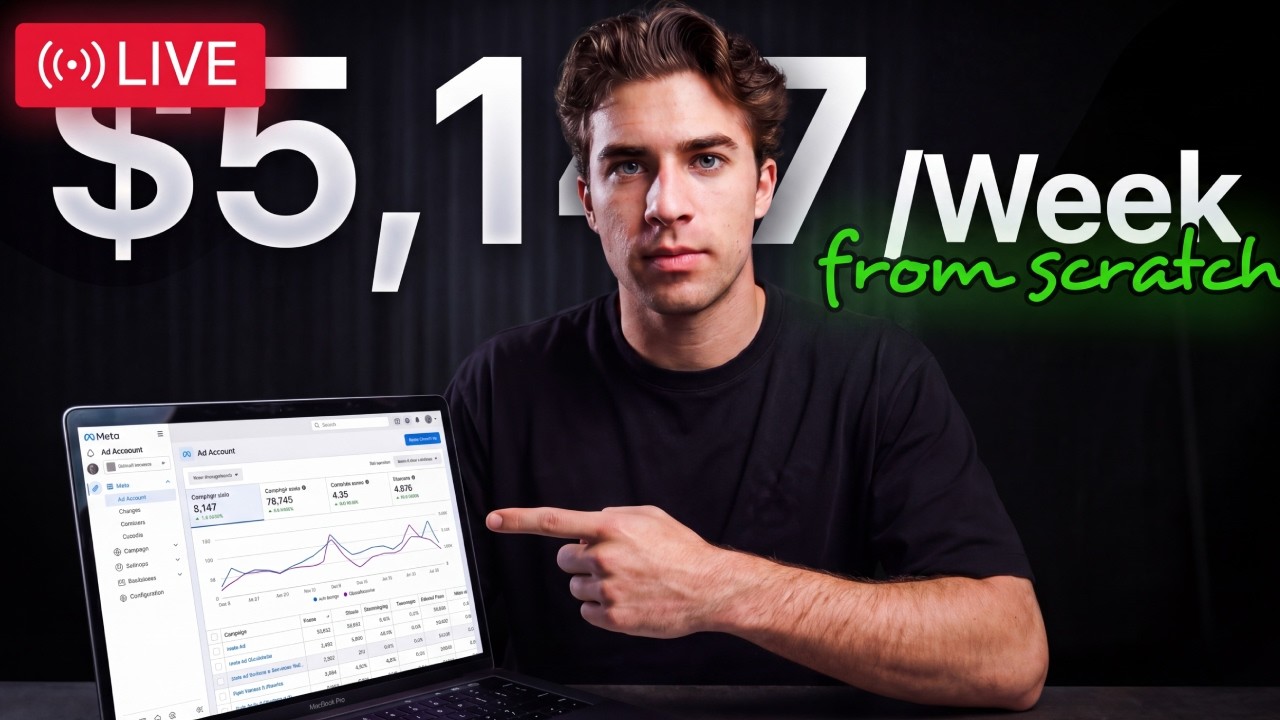 Watch Me Build A $20K/Mo AI Agency From $0 (Live)