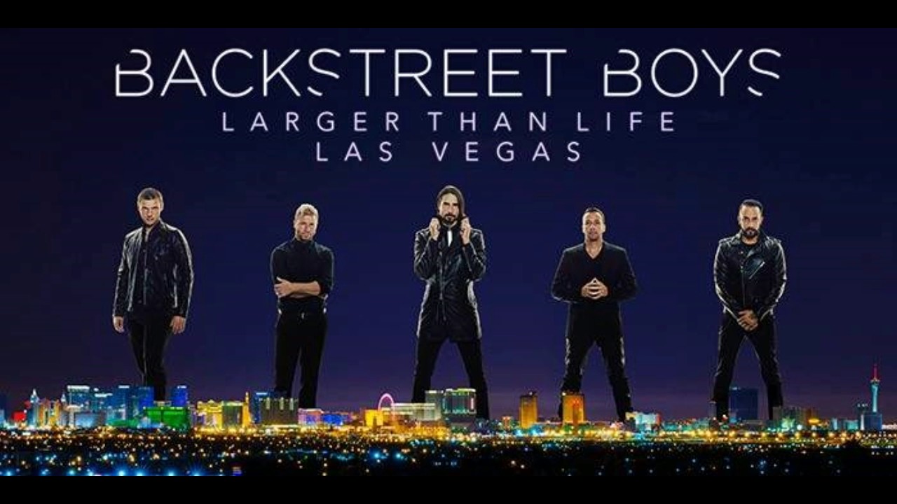 Backstreet Boys - Larger Than Life (Studio Version) Live from Vegas