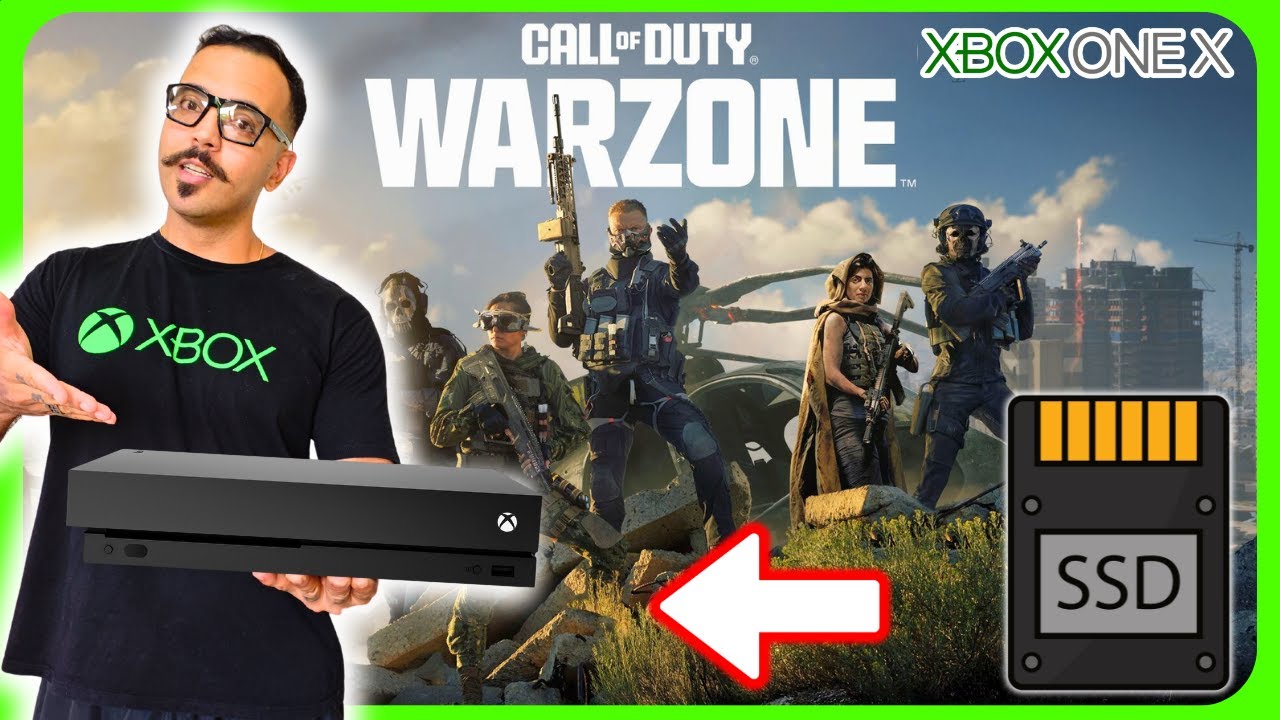 Testando Call of Duty WARZONE no Xbox One X com SSD em 2025