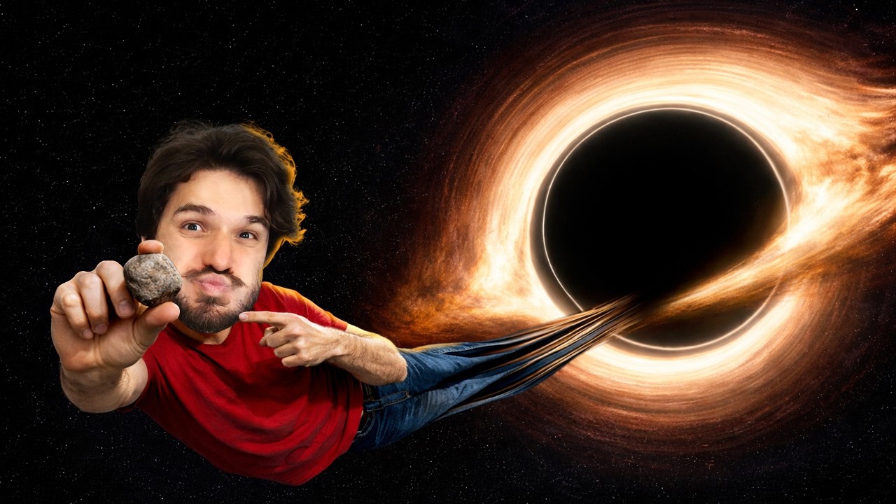 EVOLUINDO UM PEDAÇO DE PEDRA ATÉ ELE VIRAR O MAIOR BURACO NEGRO DO UNIVERSO!