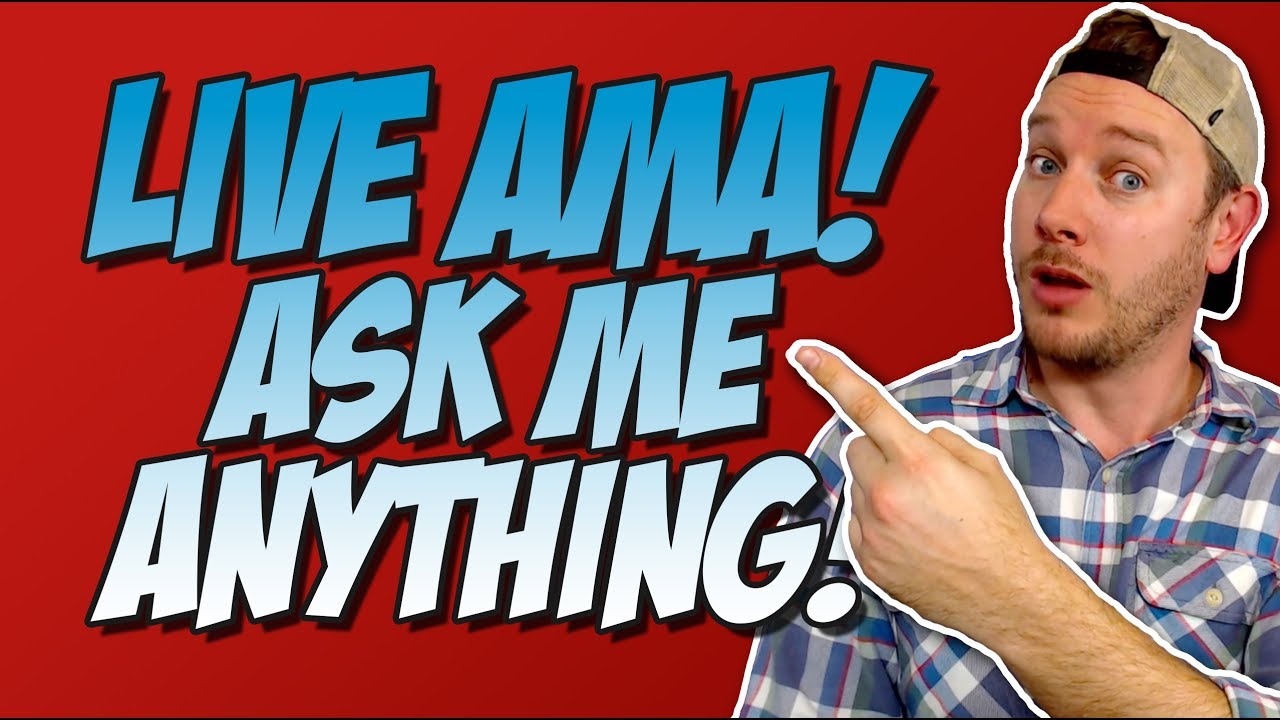 Sean Chandler Live Ask Me Anything!  May 5th 2018