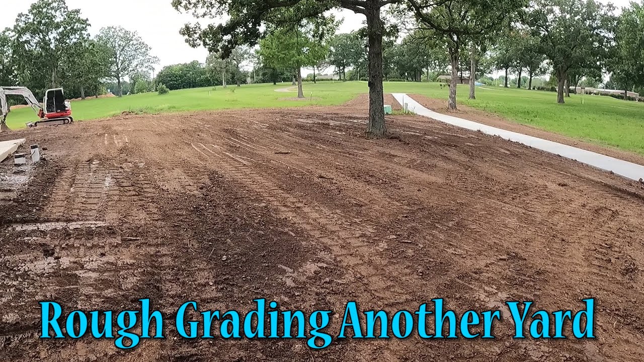 Rough Grading Another New Construction Yard
