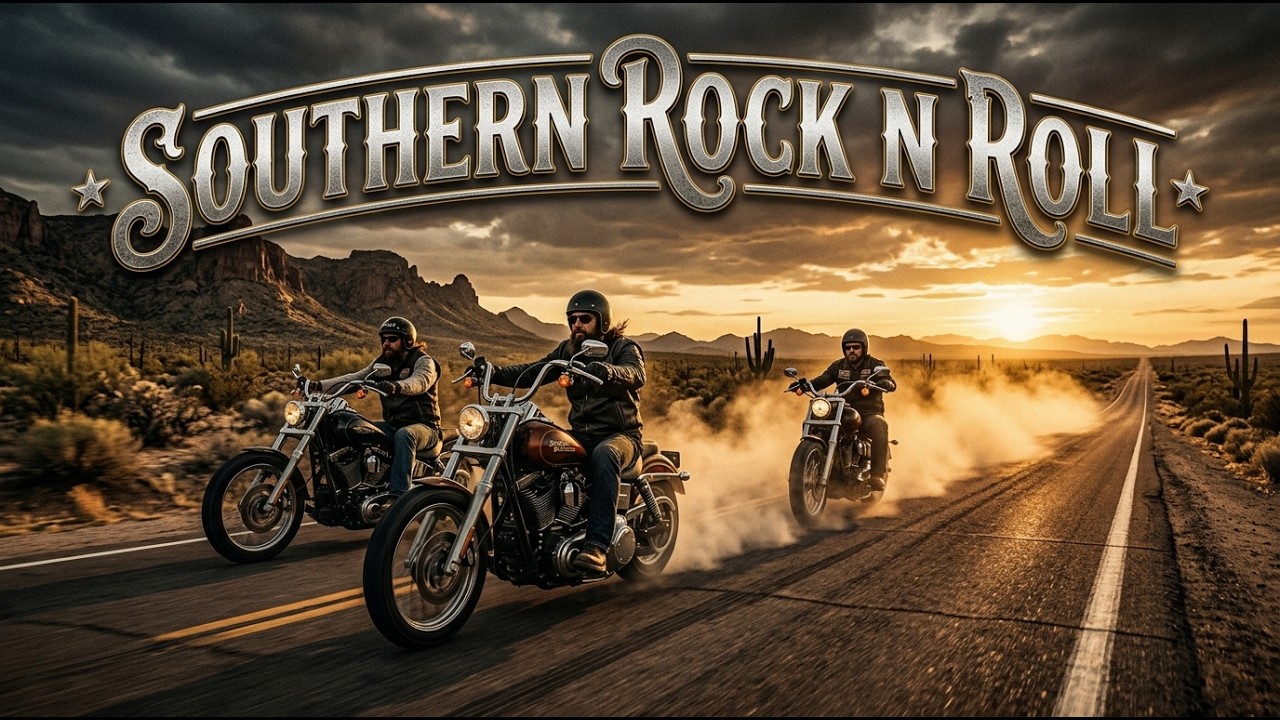 Southern Rock N Roll 🔥 American Highway Anthems with Biker Soul