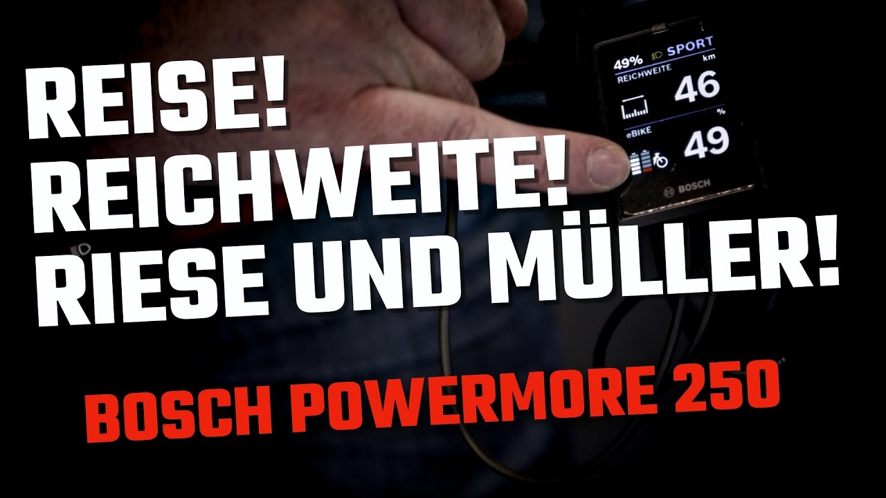 Bosch Powermore 250 Range Extender für Riese und Müller Ebikes