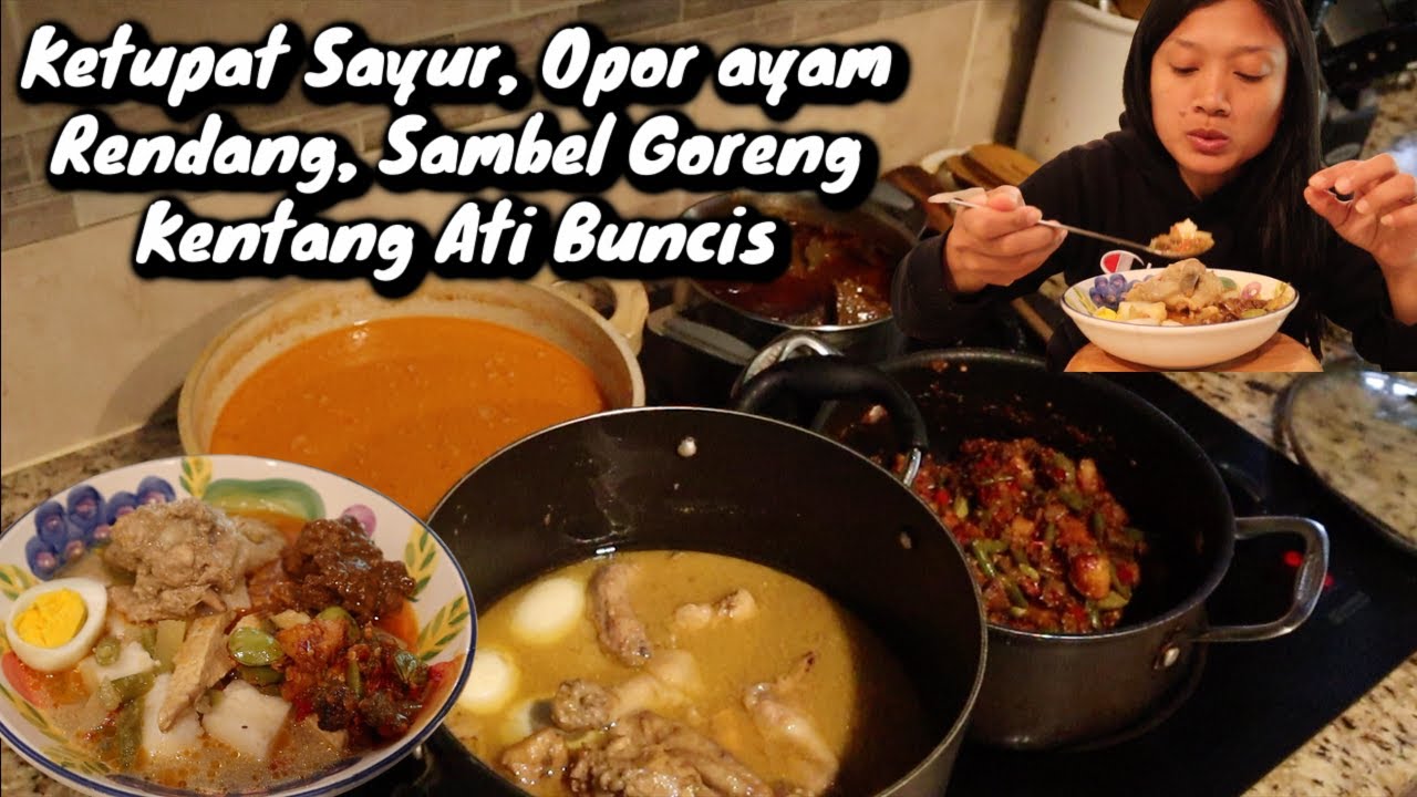 MASAK MENU LEBARAN IKUT2AN KARENA NGILER BGT