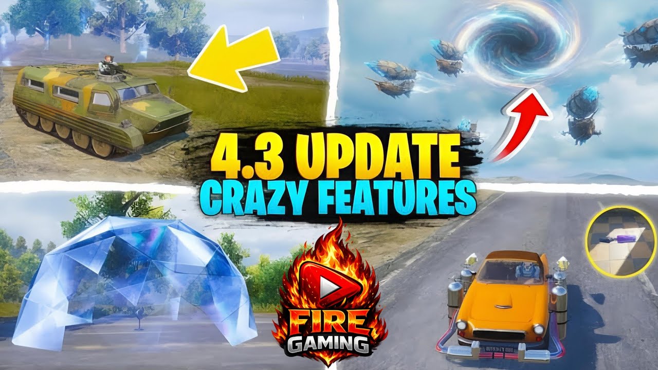 BGMI NEW UPDATE 4.3 ALL NEW FEATURES : SPEED THEME MODE, BRDM 2.0 & MORE #bgmi #pubg mobile #short