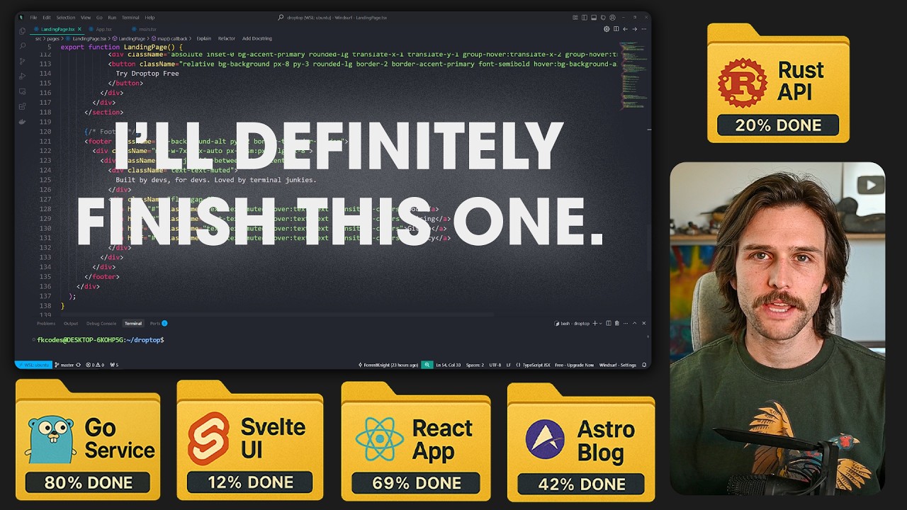 Why You Never Finish Your Programming Projects