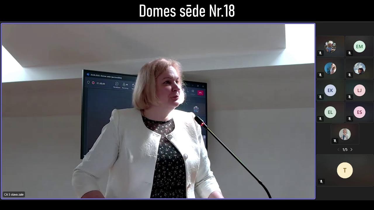 Domes sēde Nr. 18
