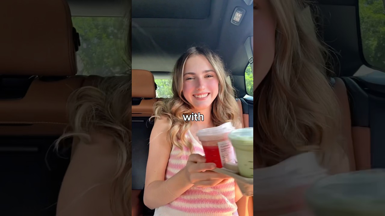 Ordering SURPRISE Starbucks drinks!
