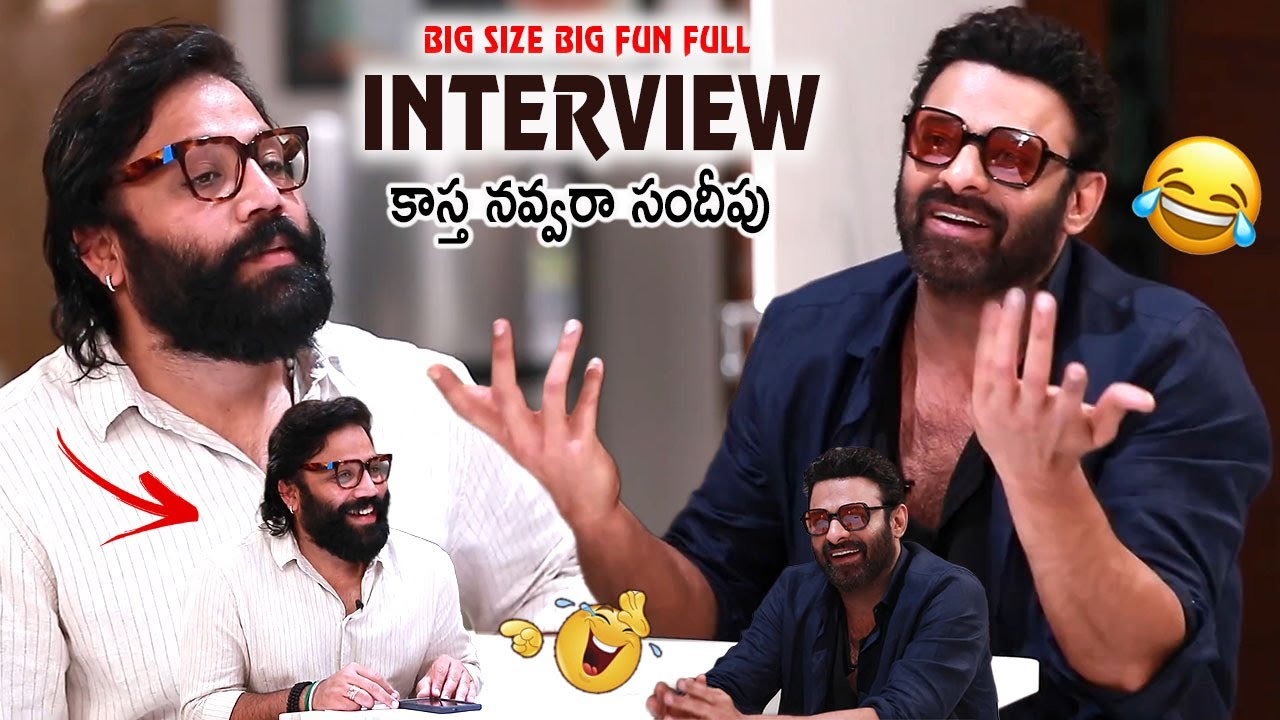 The RajaSaab | King Size Full Interview | Prabhas | Sandeep Reddy Vanga | Maruthi | Friday Culture