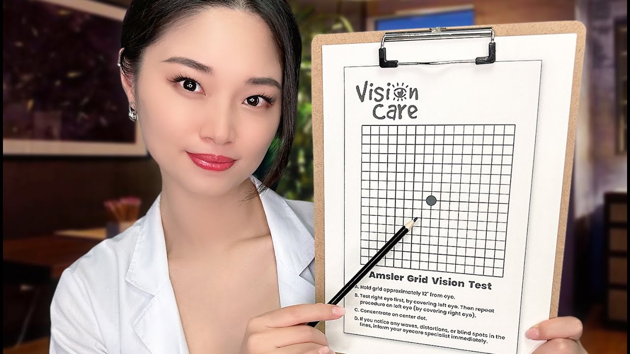 [ASMR] Eye Doctor Treats Your Eyestrain